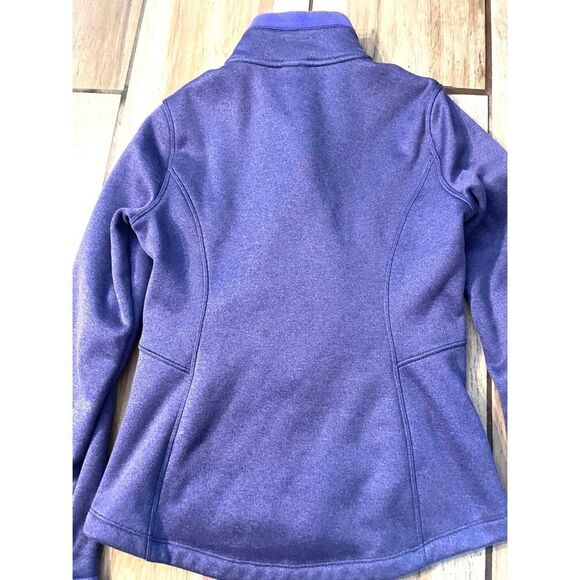 The North Face Women Agave Purple Full Zip Fleece Lined Jacket Size S/P - Picture 2 of 10